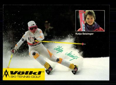 Katja Seizinger Autogrammkarte Original Signiert Ski Alpine + A 229572