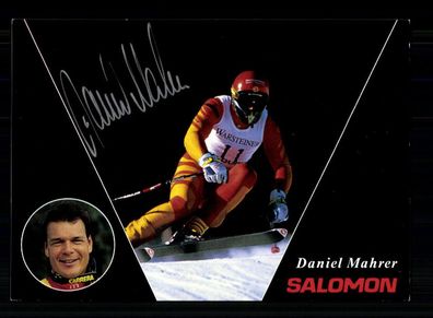 Daniel Mahrer Autogrammkarte Original Signiert Ski Alpine + A 229593