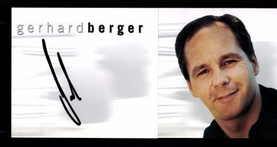 Gerhard Rehberger Formel 1 Autogrammkarte Original Signiert + G 39236