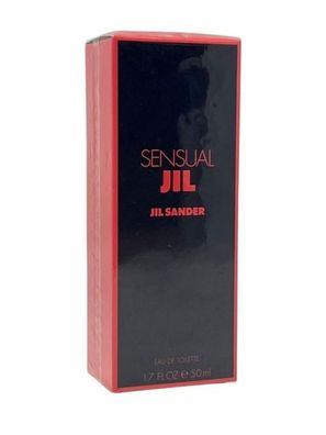 Jil Sander Sensual Jil Eau de Toilette Spray 50ml NEU OVP