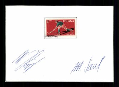 Manfred Kipp und Michael Saul Rollhockey Original Signiert + A 229764