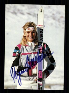Regine Mösenlechner Autogrammkarte Original Signiert Ski Alpine + A 229781