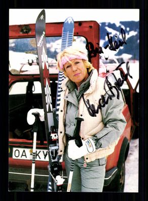 Heidi Biebl Autogrammkarte Original Signiert Ski Alpine + A 229790