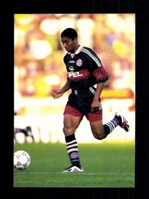 Giovane Elber Bayern München Panini Card 1998 ohne Unterschrift + A 229978