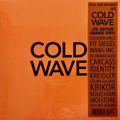 Various Artists: Cold Wave #1 (Limited Edition) (Orange Vinyl) - - (Vinyl / ...