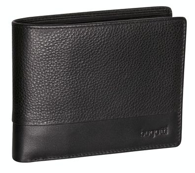 bugatti Scheintasche/ coin wallet (5 CC) schwarz
