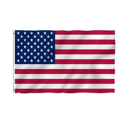 USA America Flagge mit Ösen Fahne150x90 Metalösen Wetterfest Fahnenmast