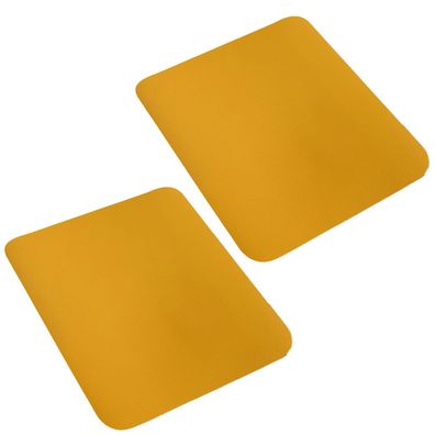 Leder-Mauspad für Laptop, Computer, Persönlichkeitsdesigns, gelb
