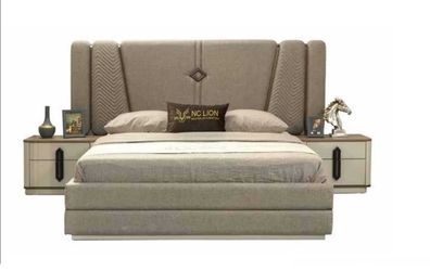 Bett Nachttisch 3tlg Schlafzimmer Set Stilvoll Design Modern Luxus Betten