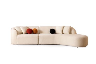 Designer Weiß Couch Sofa Ecksofa L-form Modern Möbel wohnzimmer Eckgarnitur