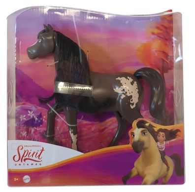 Mattel GXD99 Dream Works Spirit frei und ungezähmt Pferdepuppe dunkelbraun mit s