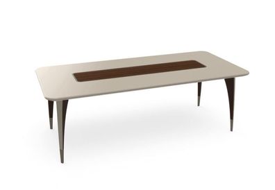 Luxuriöser Esstisch für Esszimmer in weißer Farbe moderne Holz möbel