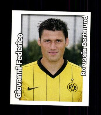 Giovanni Federico Borussia Dortmund Panini Sammelbild 2008-09 OU + A 230127