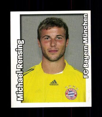 Michael Rensing Bayern München Panini Sammelbild 2008-09 OU + A 230163
