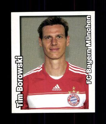 Tim Borowski Bayern München Panini Sammelbild 2008-09 OU + A 230164