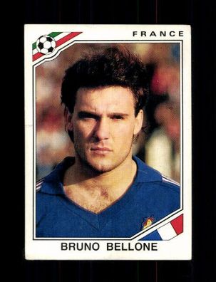 Bruo Bellone Frankreich Panini Sammelbild Mexico 1986 OU + A 230193