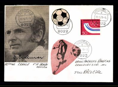 Dettmar Cramer Bayern München 1975-77 Original Signiert + G 39733