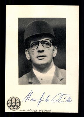 Hans Günther Winkler 1926-2018 5xOlympiasieger Original Sign. Reiten + A 230313