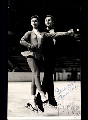 Oleg Protopopow und Ljudmila Beloussowa Olympiasieger 1964 + A 230351