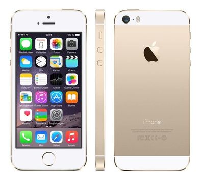 Apple iPhone 5S Gold 16GB 8MP 10,16cm (4 Zoll) Smartphone Ohne Simlock