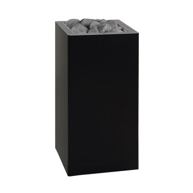 HUUM Core Black Saunaofen 6 kW finnischer Saunaofen Elektrisch Design Standofen