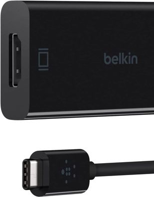 Belkin Adapter HDMI auf USB-C 4K bei 60 Hz unterstützt Thunderbolt 3/ HDCP 2.2 ...