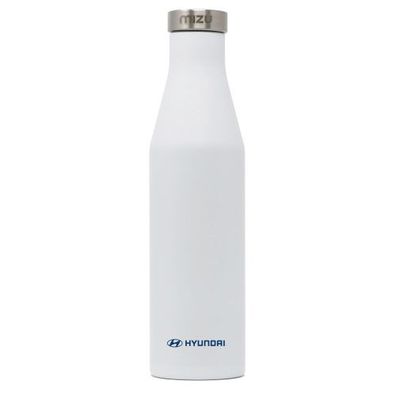 Original Hyundai Isolierflasche 560ml Trinkflasche Edelstahl weiß HMD00567