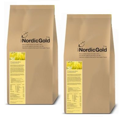 Uniq Nordic Gold Sif - Sparpaket 2x10kg - Hundetrockenfutter - Allergie- u. Fellprobl