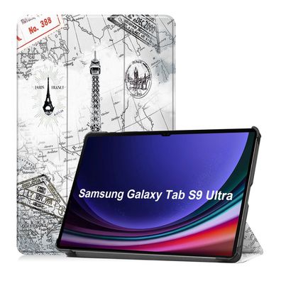 Cover für Samsung Tab Galaxy S9 Ultra SM-X910 SM-916B 14.6 Zoll Tablethülle Schla...