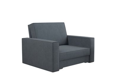 Klassisches Sofa mit schlaffunktion und bettkasten, Schlafsofa, Sofa - Americano Blau
