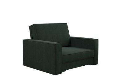 Klassisches Sofa mit schlaffunktion und bettkasten, Schlafsofa, Sofa - Americano Grün