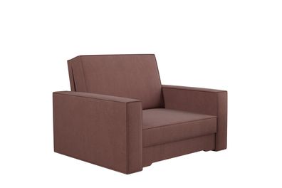 Klassisches Sofa mit schlaffunktion und bettkasten, Schlafsofa, Sofa - Americano Rosa