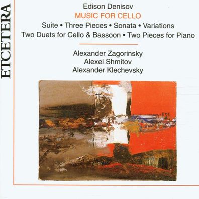 Edison Denisov (1929-1996): Schubert-Variationen f. Cello & Klavier - - (CD / S)
