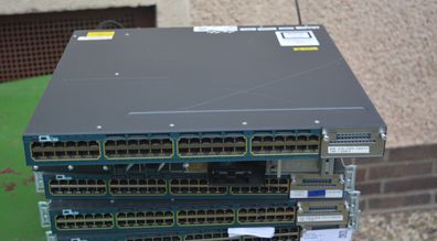 Cisco 48-Port Gigabit Switch WS-C3560X-48T-S mit 1x Netzteil (15)