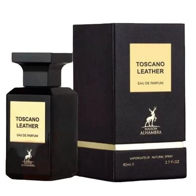 Maison Alhambra Toscano Leather / Eau de Parfum -Parfümprobe / Glaszerstäuber