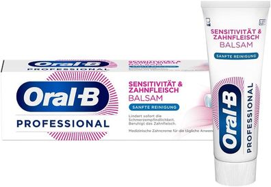 Oral-B Professional Zahncreme Sensitivität & Zahnfleich Balsam 75 ml
