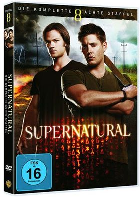 Supernatural - Staffel #8 (DVD) 6DVDs Min: / DD5.1/ WS - WARNER HOME 1000527729 - ...