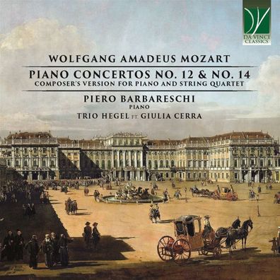 Wolfgang Amadeus Mozart (1756-1791): Klavierkonzerte Nr.12 & 14 für Klavierquintett