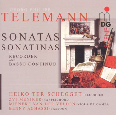Georg Philipp Telemann (1681-1767): Sonaten & Sonatinen für Blockflöte & Bc - - ...