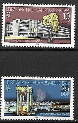 DDR postfrisch Michel-Nummer 2683-2684