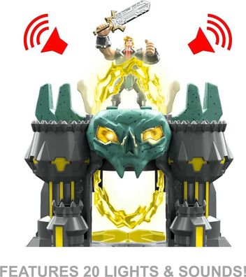 Mattel Masters of the Universe Spielset - Castle Grayskull (mit Licht & Sound) He-Man