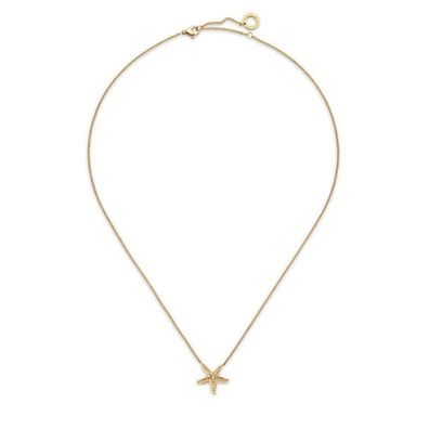 Paul Hewitt - PH-JE-1087 - Halskette - Damen - gelbgold-plattiert - Sea Star - 50cm