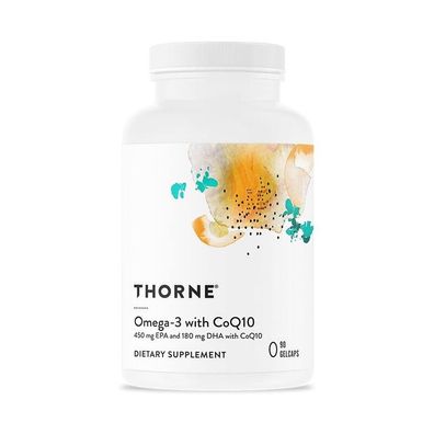 Thorne Research, Omega-3 with CoQ10, 90 Kapseln