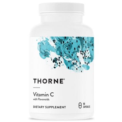 Thorne Research, Vitamin C, 500mg mit Flavonoiden 75mg, 90 Kapseln | Sonderposten