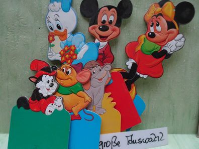 alte Kalenderhalter Walt Disney Minnie Maus Dacky Micky Maus Kleiner Wolf Karli...