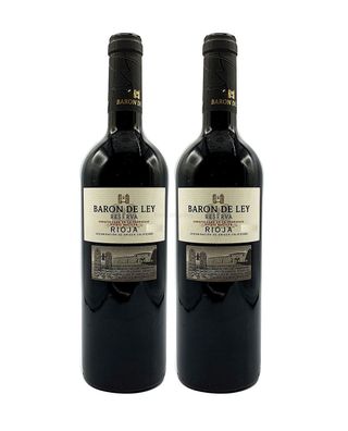 Baron de Ley Rotwein - 2er Set - 2x 0,75L (14% Vol) - Reserva Rioja - Spanien-