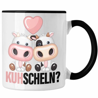 Kuhscheln Tasse Geschenk Kuh Tierliebhaber Geschenkidee Freundin Kuscheln Kuhliebhabe