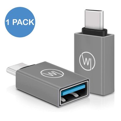 Wicked Chili USB C 3.2 Gen1 SuperSpeed Adapter USB C auf USB A (Premium Alu-Adapte...