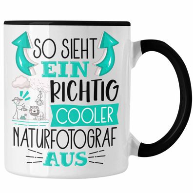 So Sieht Ein Richtig Cooler Naturfotograf Aus Tasse Geschenk fér Naturfotograf Geburt
