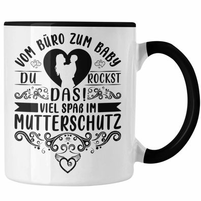 Mutterschutz Tasse Geschenk Abschied Mutterschutz Kaffeetasse Kollegin Wird Mama Vom